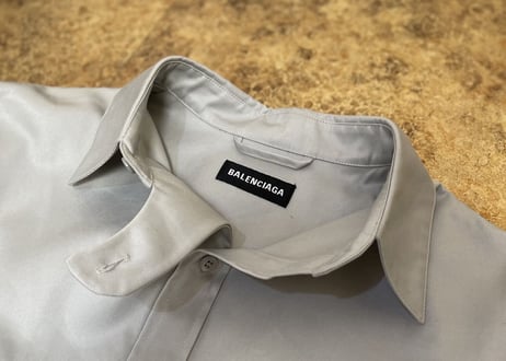 balenciaga 2020ss  outer wear tailored shirt jacket dead stock