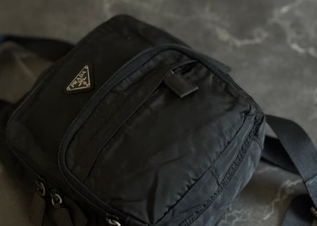 prada nylon back pack