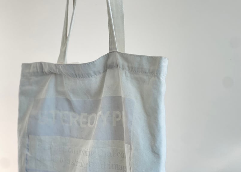 maison margiela stereotype tote bag | weekend t