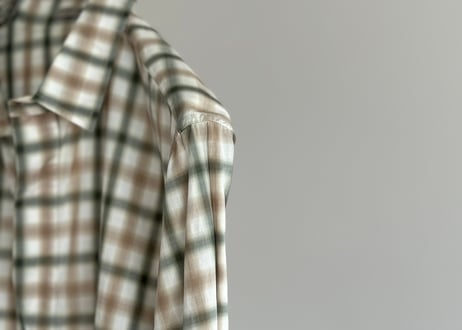 bottega veneta check shirt