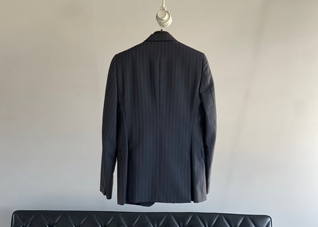 alexander mcqueen "本人最終期" stripe set up suit