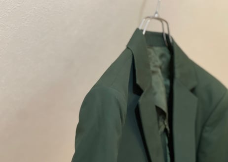yoshio kubo green set up suit