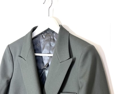 2019ss maison margiela double jacket green dead stock