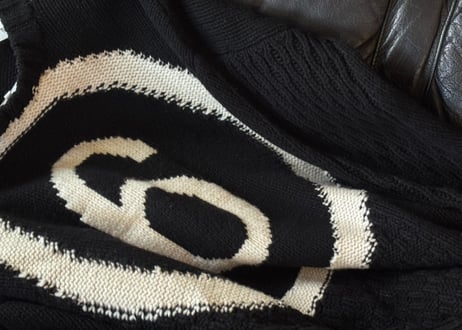 mm6 "肉厚" number knit