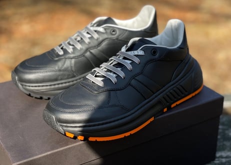 bottega veneta 2019aw leather sneakes black 41 dead stock