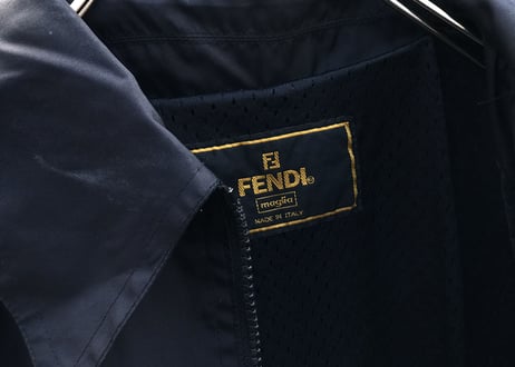fendi nylon coat