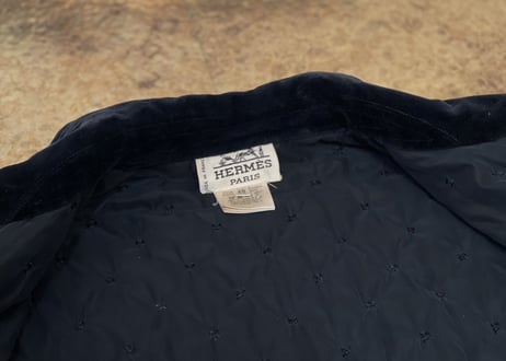 hermes quilting coat