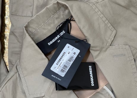 dsquared2 2021ss repair jacket dead stock