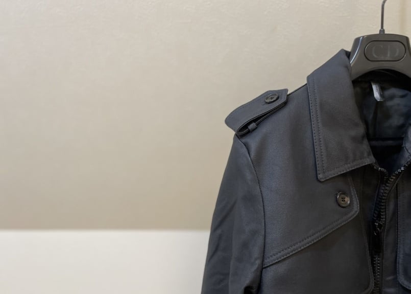 dior homme 2006aw coating jacket dead stock | w