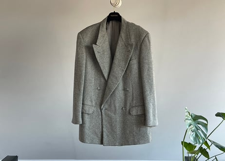 valentino pure cashmere tweed jacket