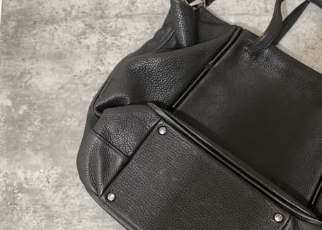 issey miyake leather bag