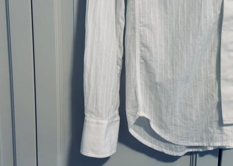maison margiela h&m asymmetry "再構築" shirt