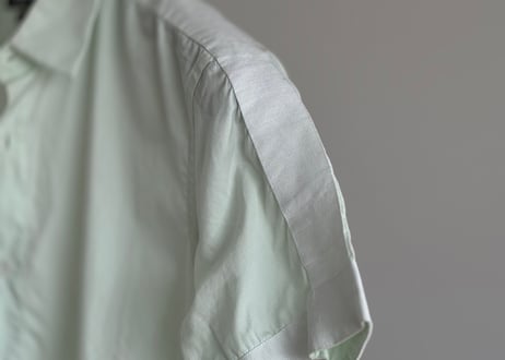 rafsimons mint green shirt