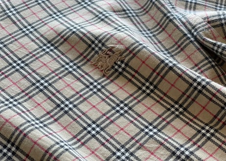 burberry made in poland check mock neck tops