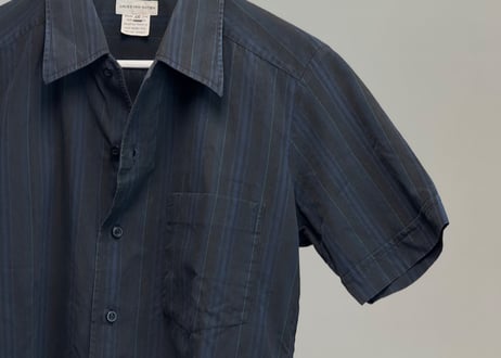 driesvannoten "初期" stripe shirt