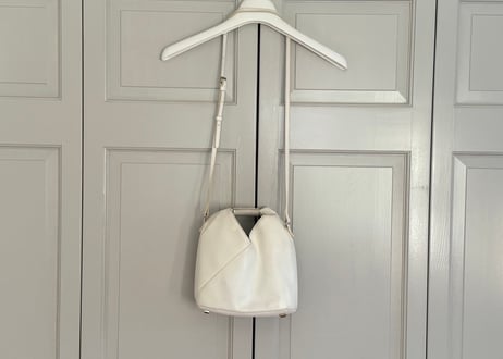 mm6 maison margiela fake leather shoulder japanese bag