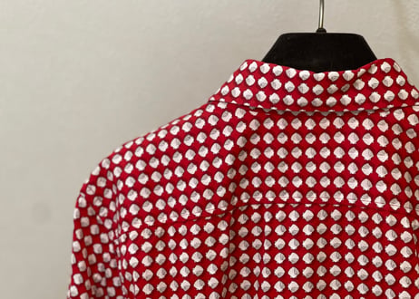 gucci shell pattern dress shirt dead stock