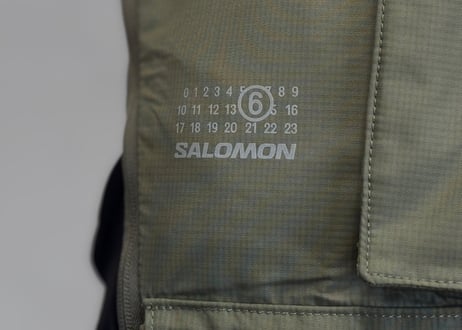 mm6 salomon back pack dead stock