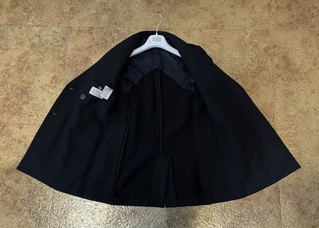 maison margiela 2011aw double no collar jacket