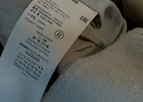 maison margiela leather jacket