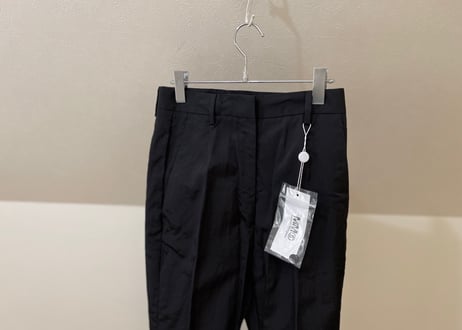 mm6 maison margiela 2020aw nylon blcak trousers dead stock
