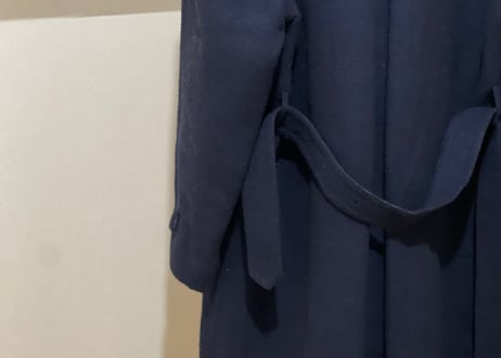 yves saint laurent belted coat