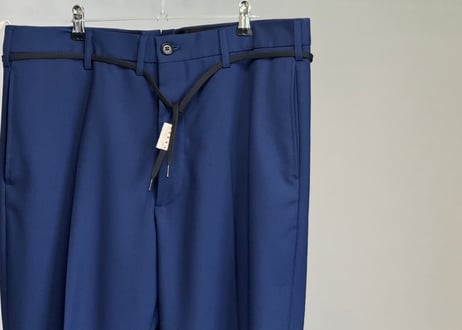 marni tropical wool drawstrings trousers