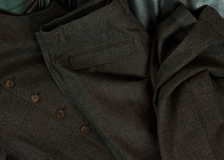 gucci set up suit dead stock