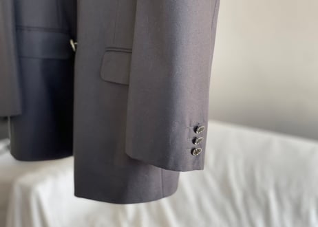 lanvin double purple set up suit