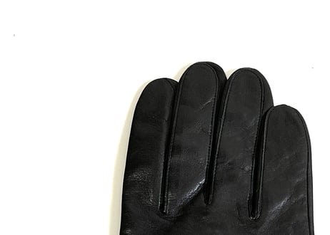 givenchy leather gloves dead stock