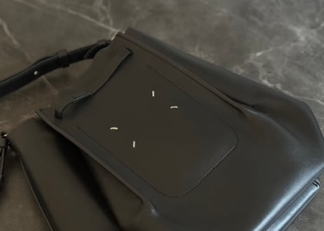 maison margiela leather shoulder bag