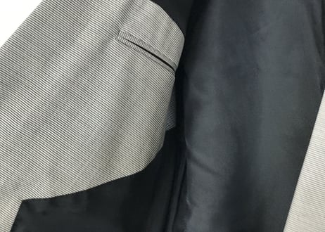 2014aw balenciaga leather lapel  tailored jacket dead stock