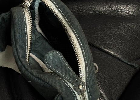 maison margiela denim shoulder bag