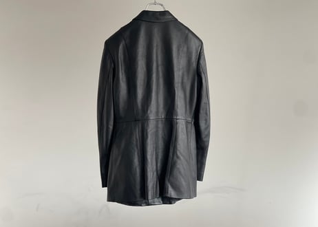 salvatore ferragamo gancini leather jacket