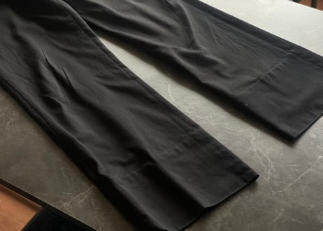 gucci by tomford wide black pants