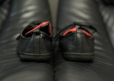 90-00s prada sports leather sneaker