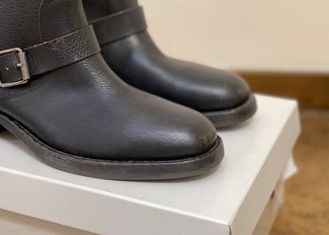 maison margiela leather boots 42