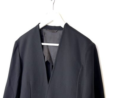 rain maker no collar jacket dead stock