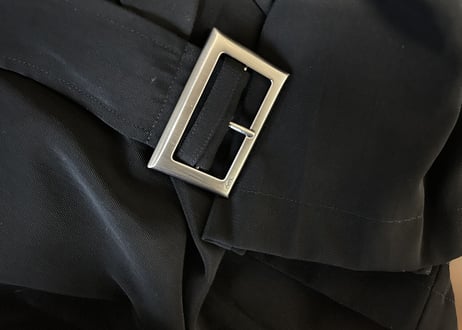 yves saint laurent rive gauche made in Flance trench coat