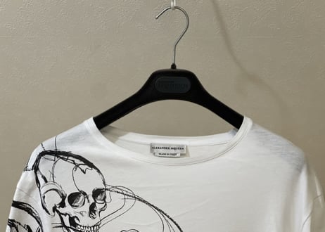 alexander mcqueen 2017ss skull motif tops