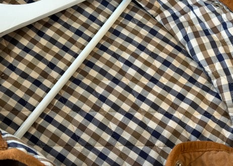 aquascutum quilting coat