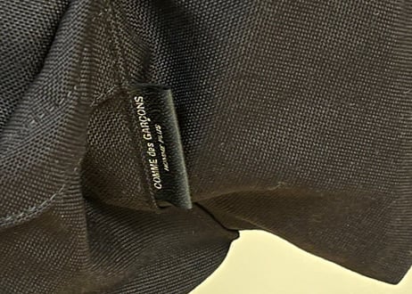 comme des garcons homme plus back pack