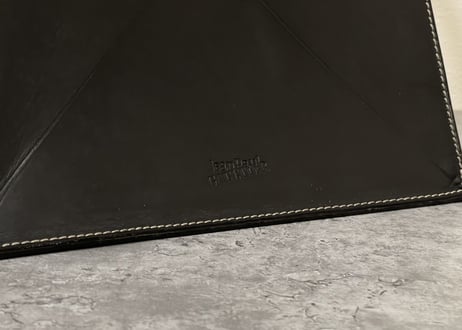 jean paul gaultier square leather bag