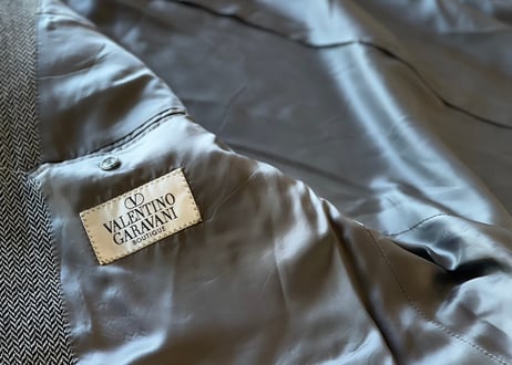 valentino pure cashmere tweed jacket