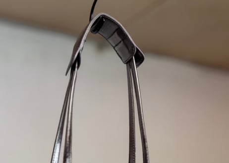 mm6 leather shoulder bag