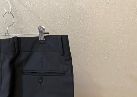 hermes stripe trousers