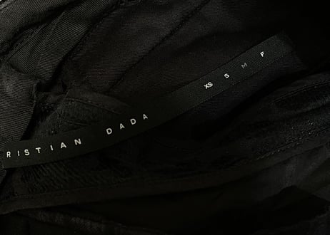 christian dada embroidery pants