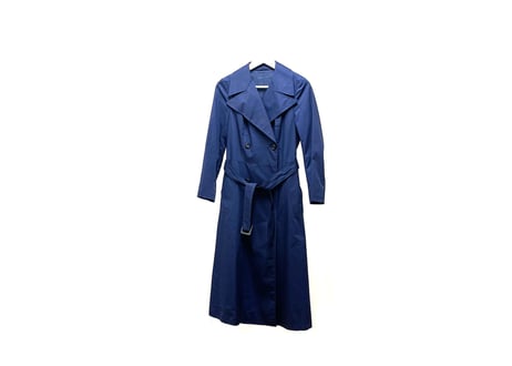 70-80s lanvin made in Italy trench coat