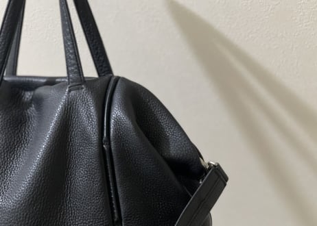 issey miyake leather bag