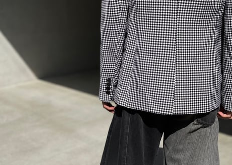 pacp rabamme 2021ss wide lapel jacket dead stock